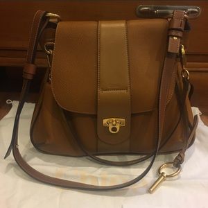 Sold❌Chloe Lexa Medium Shoulder Bag Mustard Brown